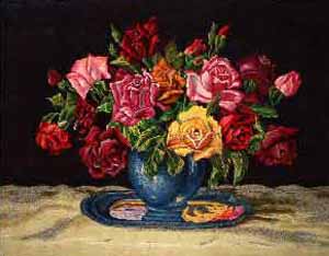 Tableux bouquet fleur